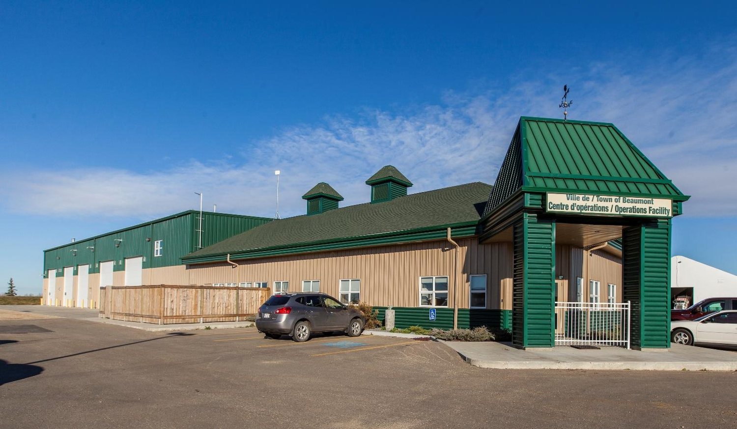 Beaumont Operations Facility exterior