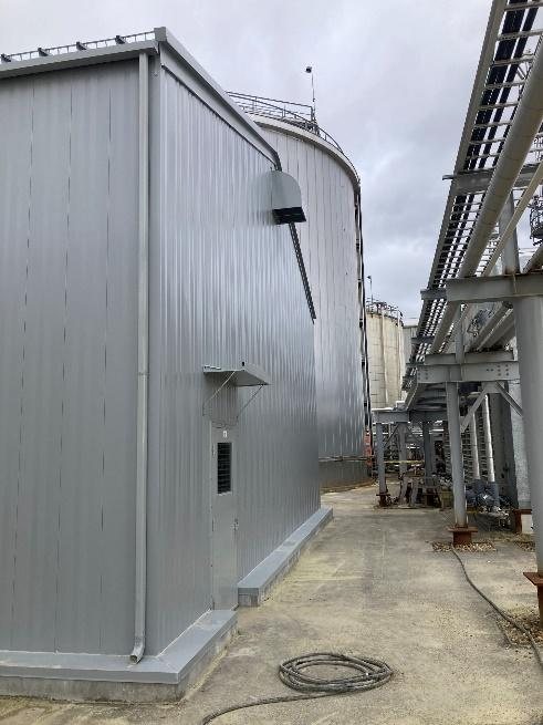 Heartland Sulphur cladding detail