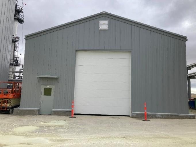 Heartland Sulphur maintenance building exterior