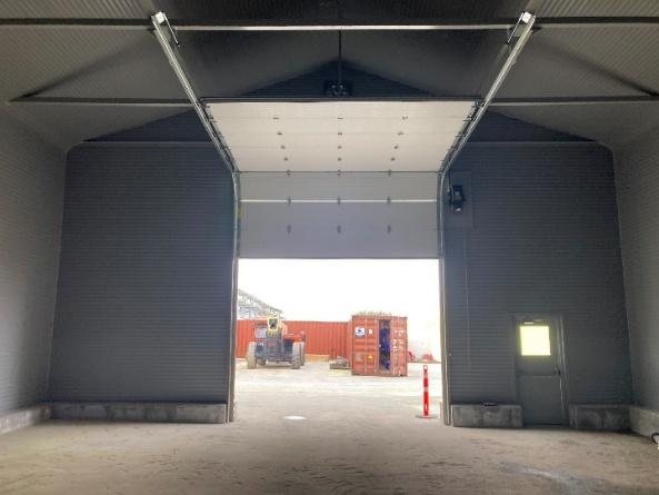 Heartland Sulphur maintenance building interior bay