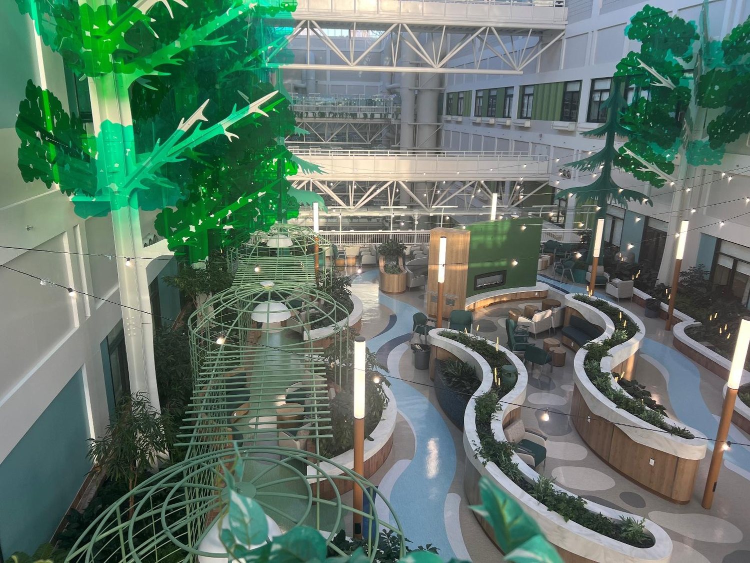 Alberta Health Services 4th floor atrium