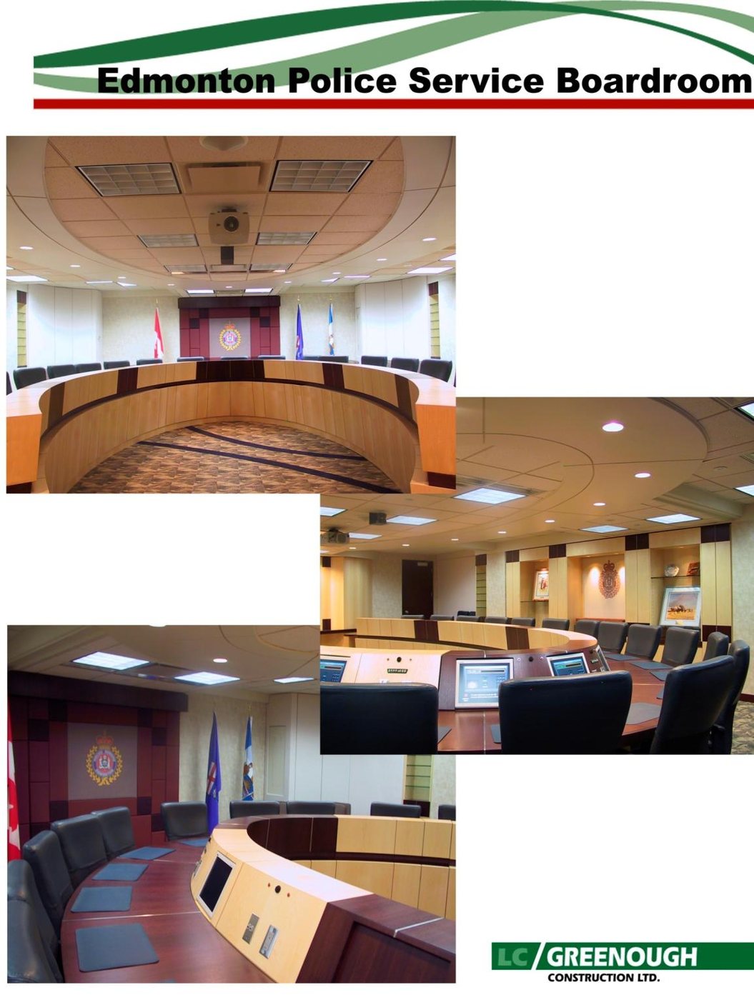 Beaumont Police Service boardroom